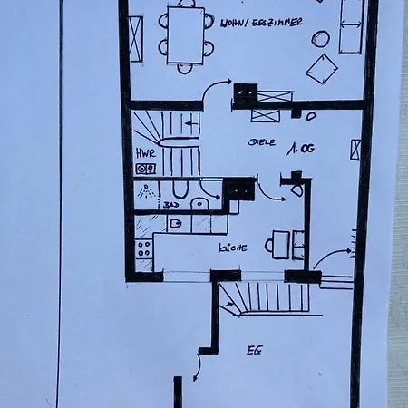 Apartment Gaestewohnung Lipperland Lage (Lippe)